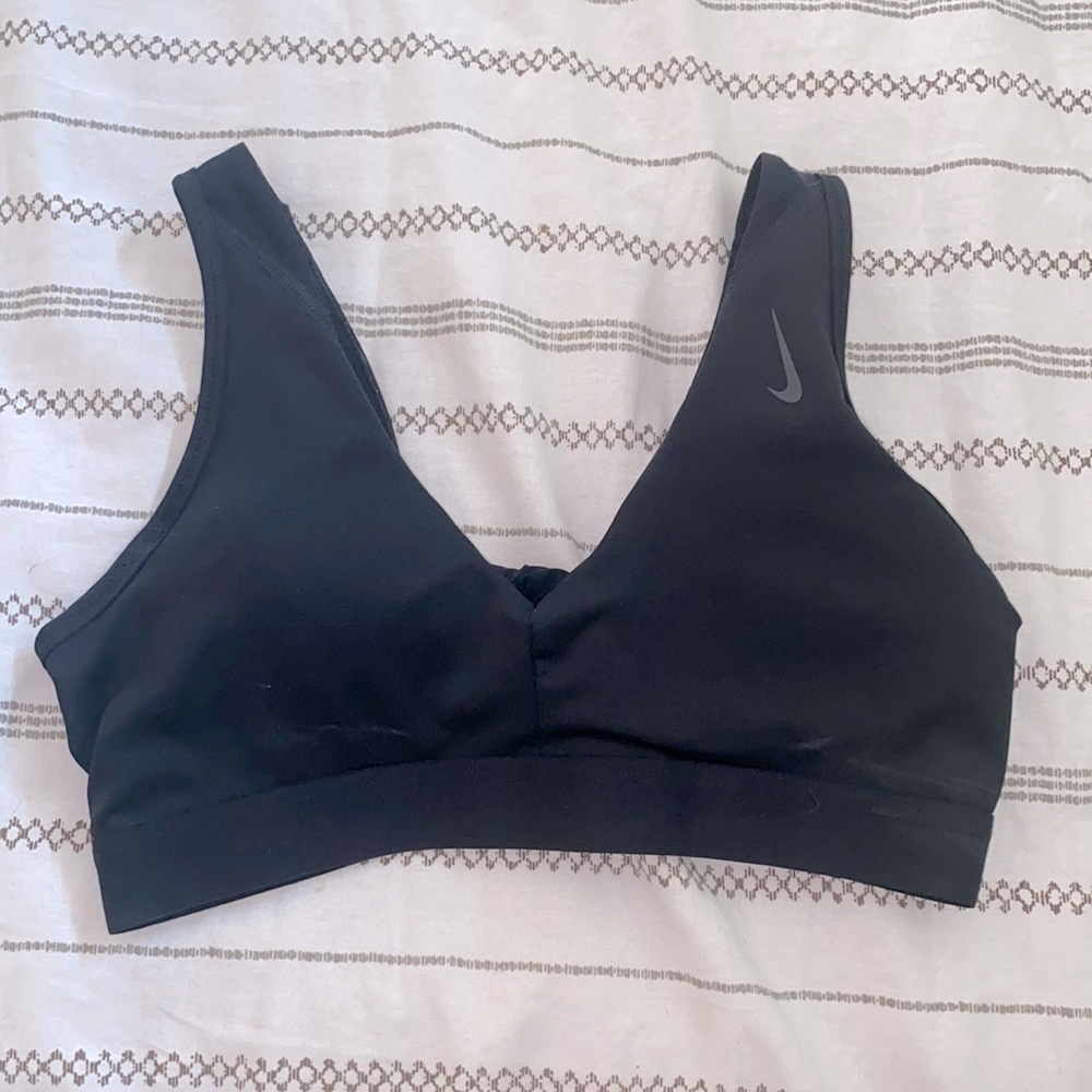 Nike Black Sports bra with mesh twist
